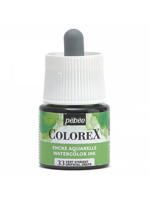 Pebeo Colorex акварельные чернила художественные 417033, черный, фото 8